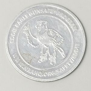 Vintage "Eddie Eagle" Gun Safe Program Token Coin